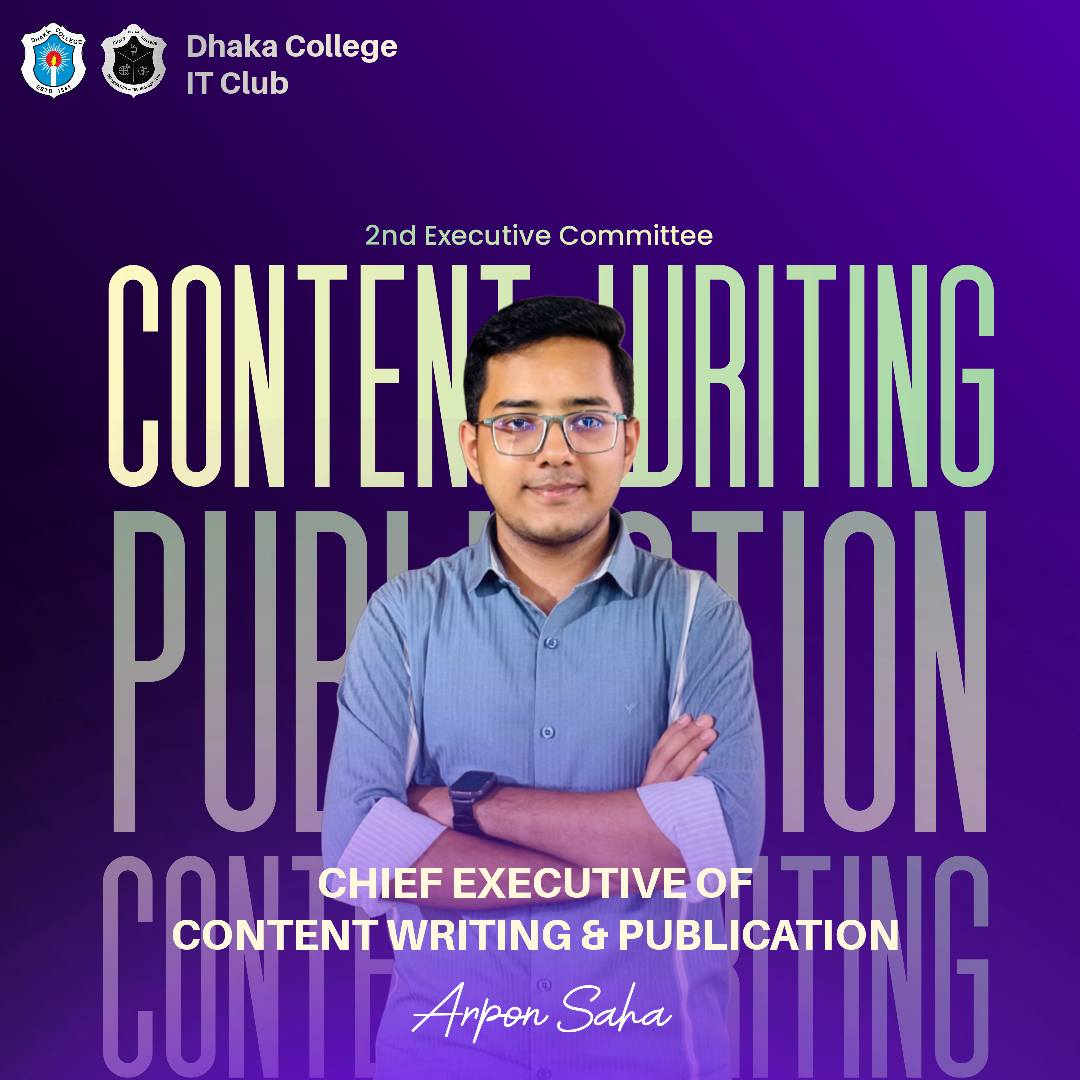 Arpon Saha - Chief Executive of Content Writing & Publication