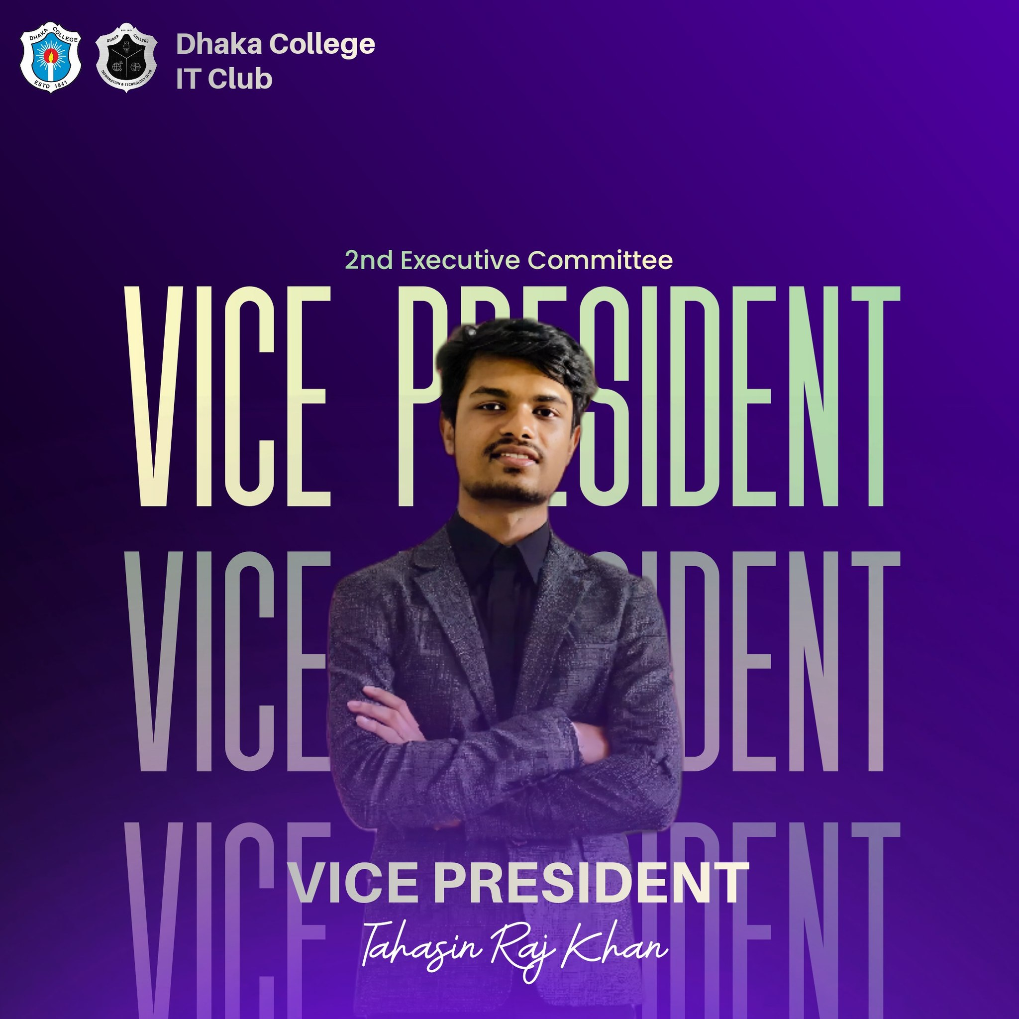 Tahasin Raj Khan - Vice President